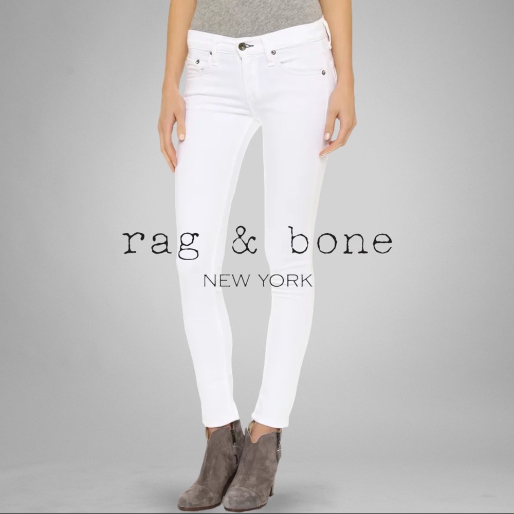👖HP👖NWT RAG & BONE Tomboy Skinny Mid-rise Jeans, 28 - Picture 16 of 16